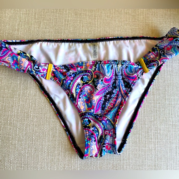 Victoria’s Secret paisley bikini bottom M - Picture 1 of 5